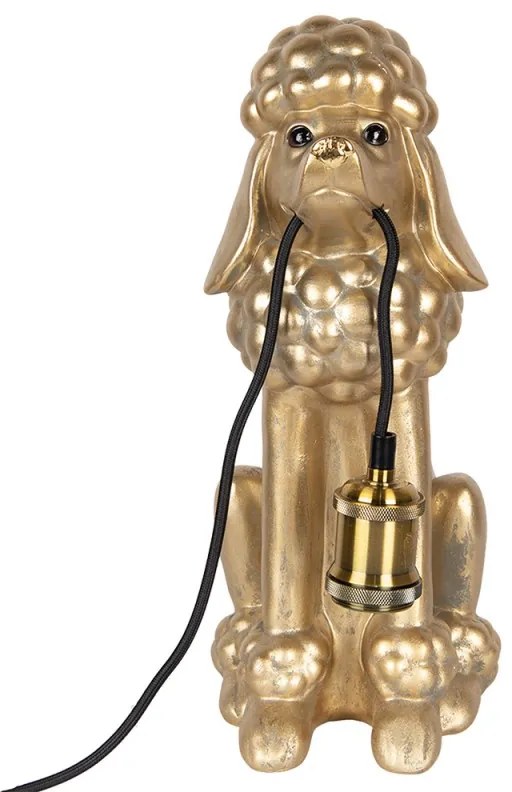 Dekor zlaté stolné svietidlo PUDLÍK