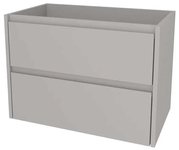 Mereo, Mereo Opto, kúpeľňová skrinka 81 cm, Multidecor, Arktická sivá, MER-CN991SARS1