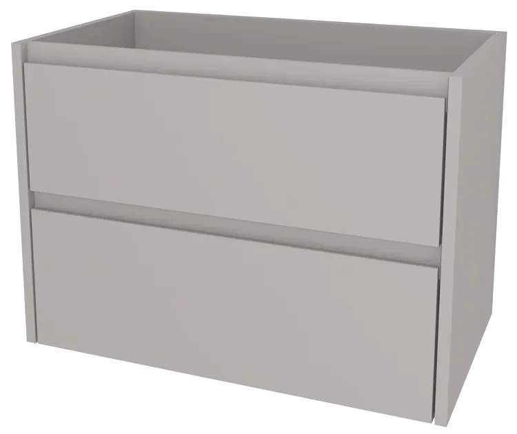 Mereo, Mereo Opto, kúpeľňová skrinka 81 cm, Multidecor, Arktická sivá, MER-CN991SARS1