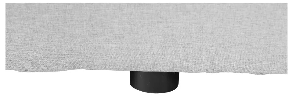 Boxspringová posteľ 180x200, svetlosivá, FERATA KOMFORT