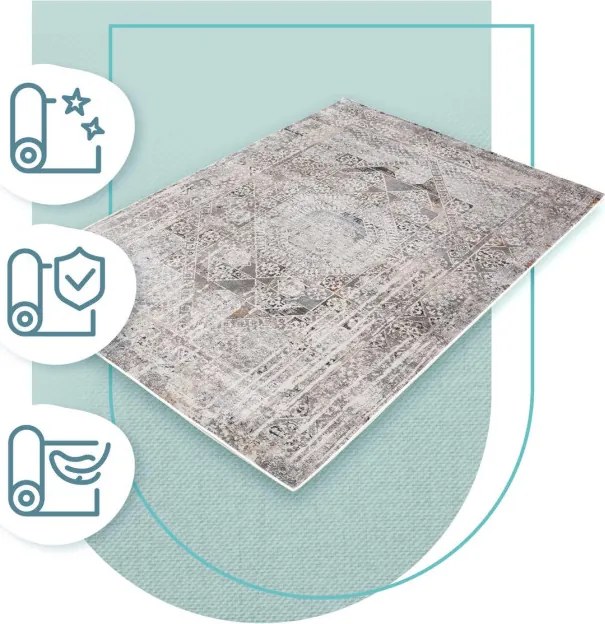 Koberec Feyruz S750A krémový