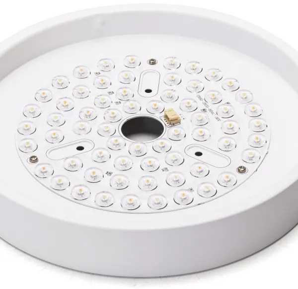 Aigostar - LED Stmievateľný stropný ventilátor LED/24W/230V 2700-6500K + DO biela