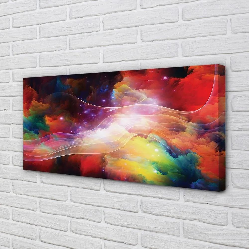 Obraz na plátne Fraktály abstraktné vlna 120x60 cm