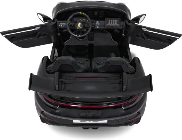 Elektrické autíčko Porsche 911 GT3 pretekárske čierne