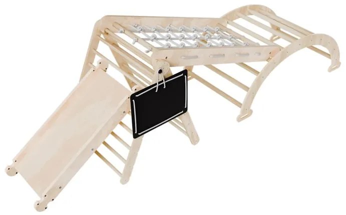 Detská lezecká zostava 5v1, vnútorná, v štýle Montessori