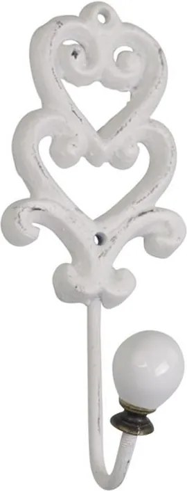 Chic Antique Vešiak Heart Decor