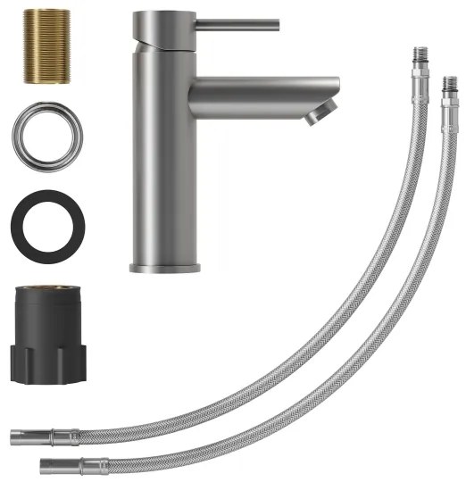 Umývadlová batéria RINGSTED 17,8 cm práškovo sivá