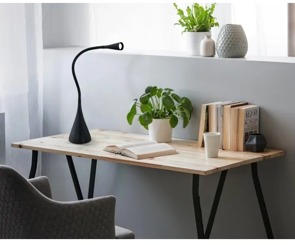 Eglo 64975 - LED Stmievateľná stolná lampa SNAPORA PRO LED/3,5W/230V 3000K čierna