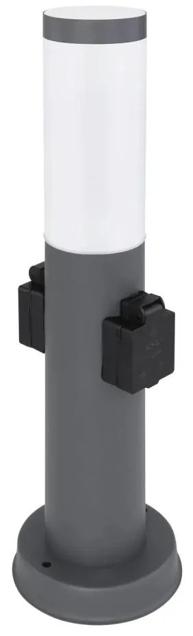 Globo 3158AK - Vonkajšia lampa s 2 zásuvkami BOSTON 1xE27/23W/230V IP44