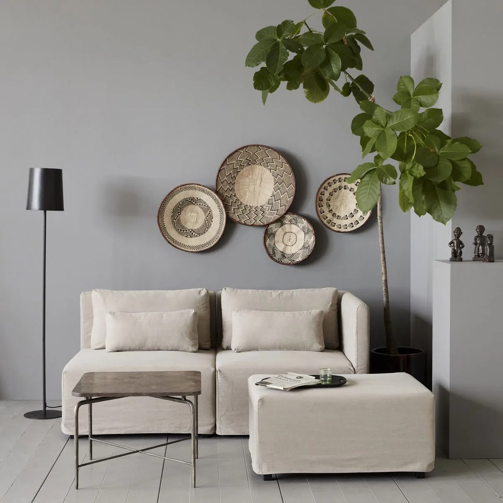 Mramorový konferenčný stolík Square 60 × 60 × 45 cm