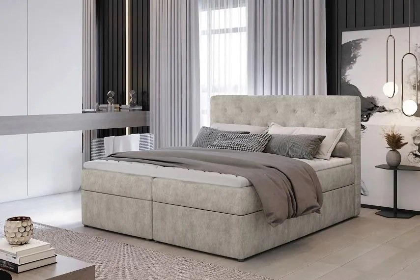 ELT, NORA 180x200 boxspring posteľ s úložným priestorom