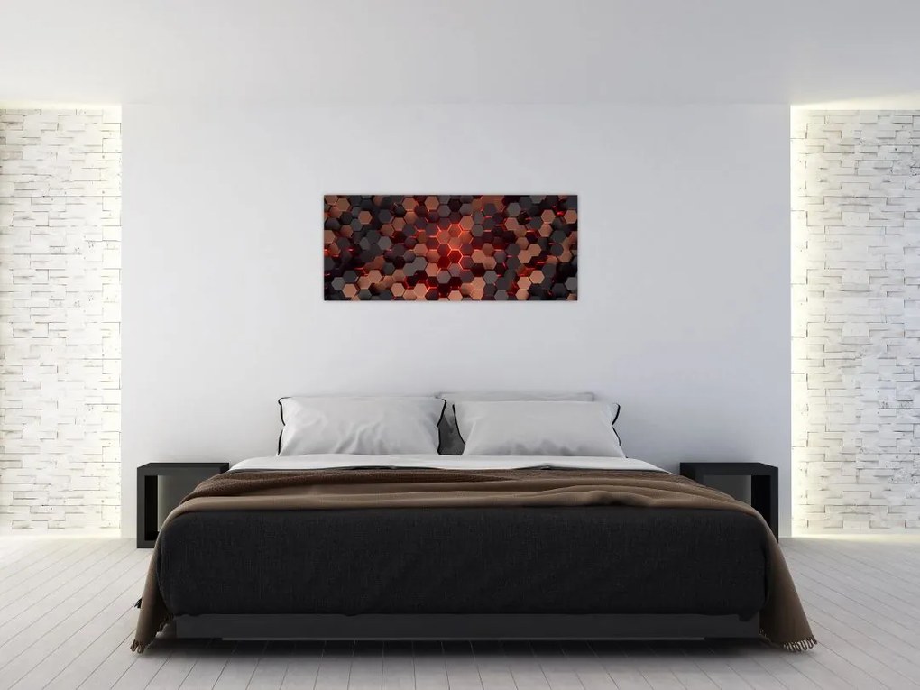 Obraz - Futuristická abstrakcia (120x50 cm)