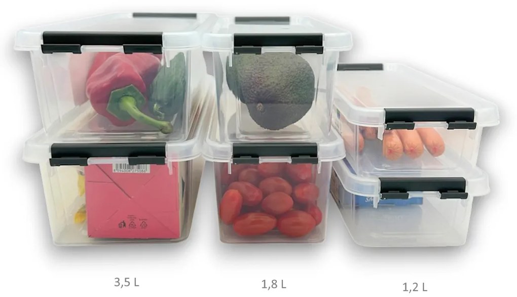 Orion Úložný box, organizér, do chladničky (3,5l) FRESH - 36,5 x 14 x 9 cm