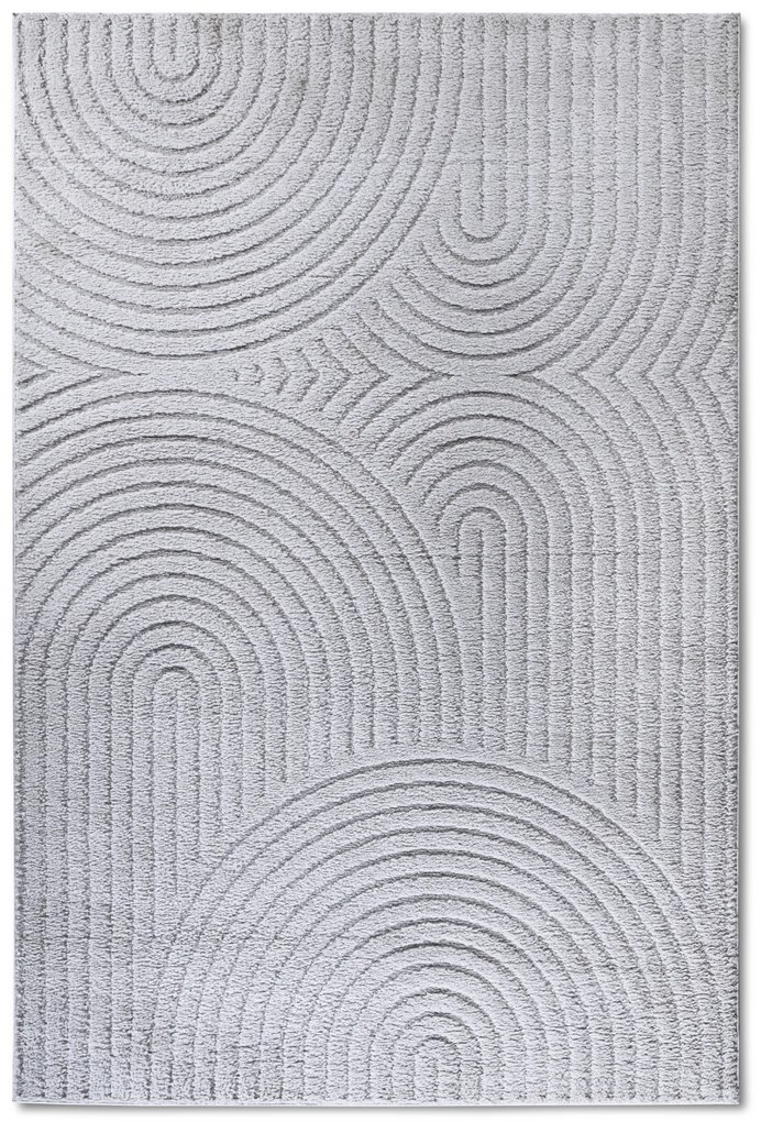 Kusový koberec New York 106205 Light Grey, 80x120, šedá, obývacia izba, ELLE Decoration