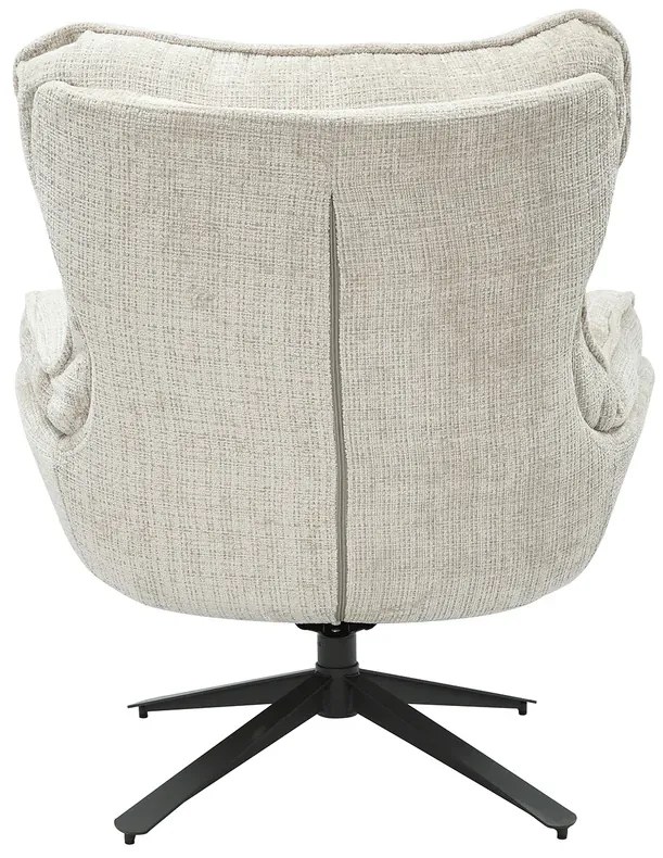 Kreslo CLOUD otočné o 360° šampanská béžová