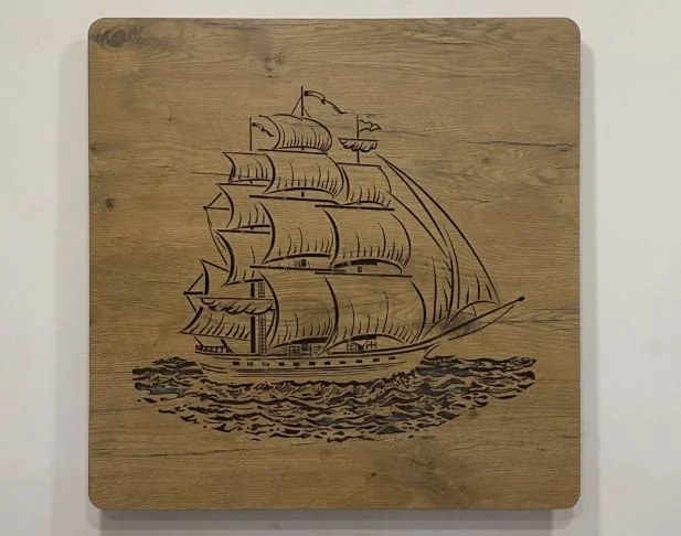 Led obraz Plachetnica