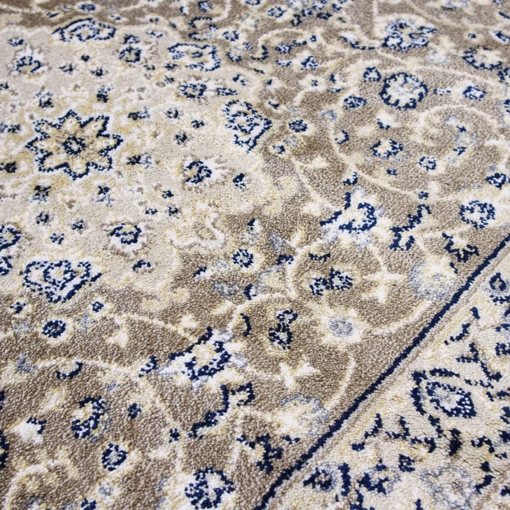 Angel Carpet, Kusový koberec Sultan 42 Beige, 120x170, béžová, kancelária