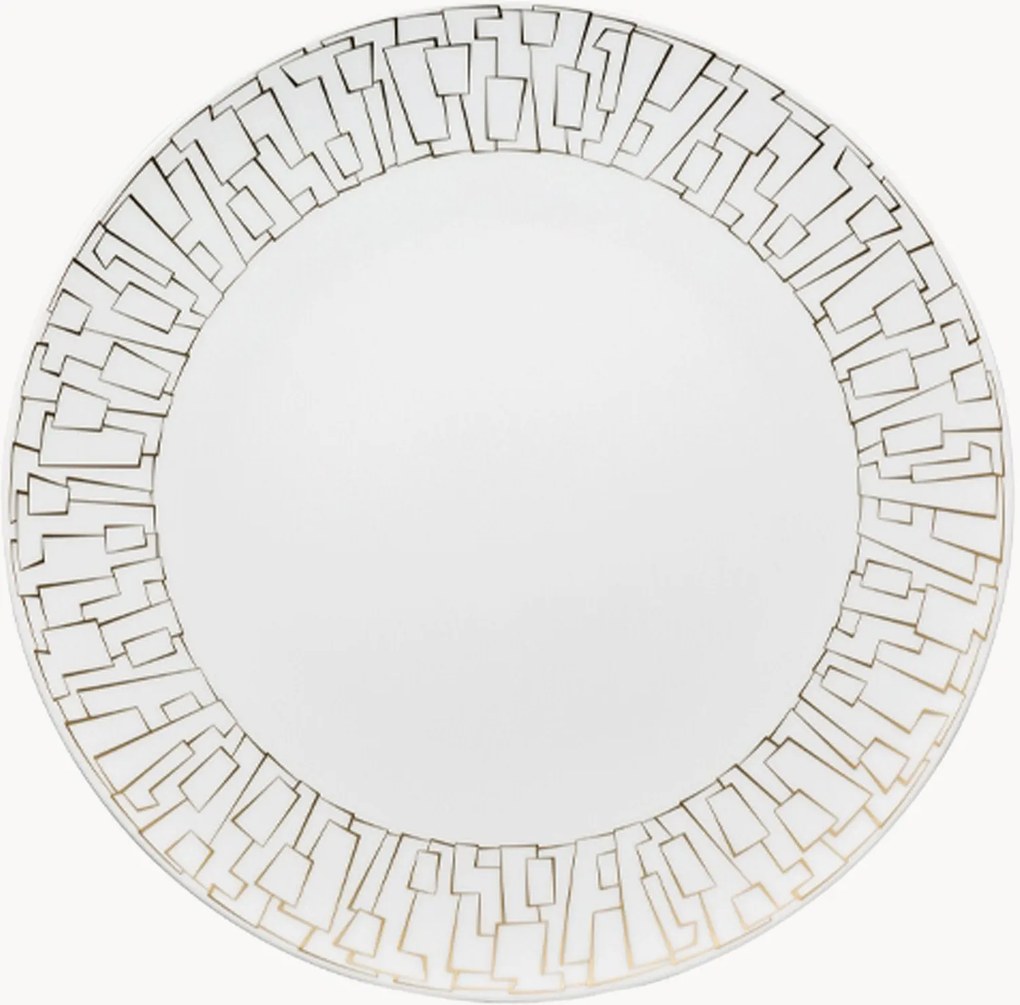 Porcelánové plytké taniere TAC, 6 ks