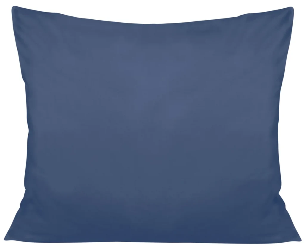 SATÉNOVÁ OBLIEČKA NA VANKÚŠ 50X70 CM TMAVOMODRÁ