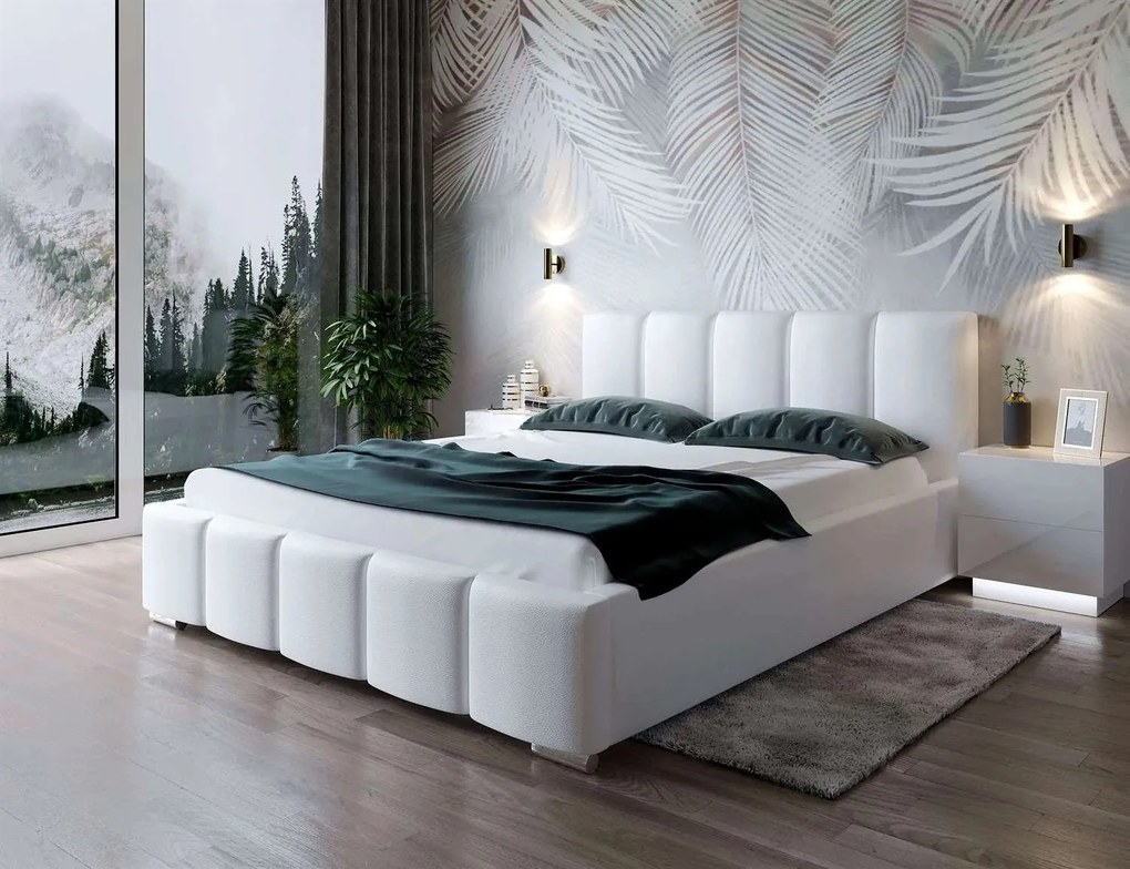 ČALÚNENÁ MANŽELSKÁ POSTEĽ MAREK 140X200 MADRYT 920