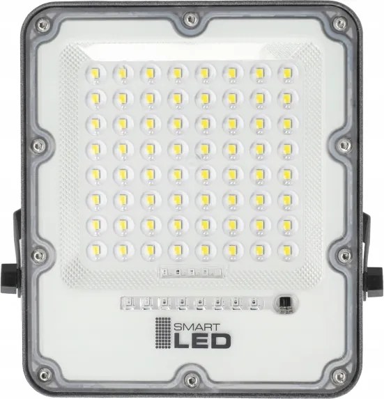 LED stmievateľný solárny reflektor LED/50W/3,2V 5000K 6000 mAh IP65 čierny + diaľkové ovládanie