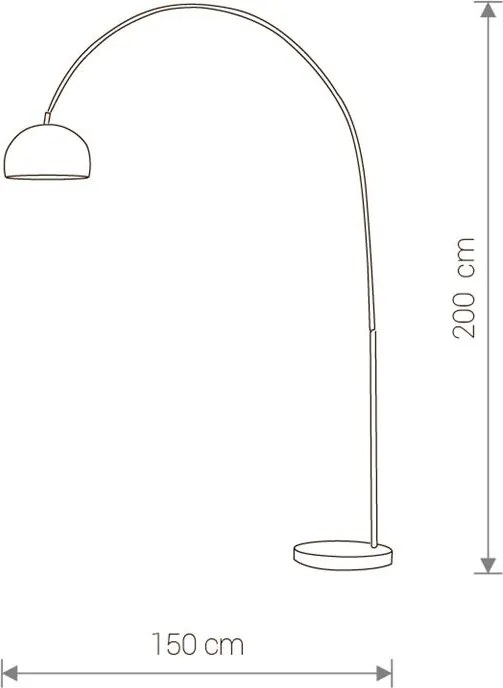 Stojanová lampa Nowodvorski COSMO chrom S 4917