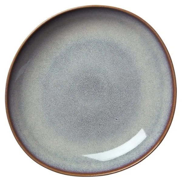 Sivo-hnedá kameninová misa Villeroy &amp; Boch Like Lave, ø 28 cm