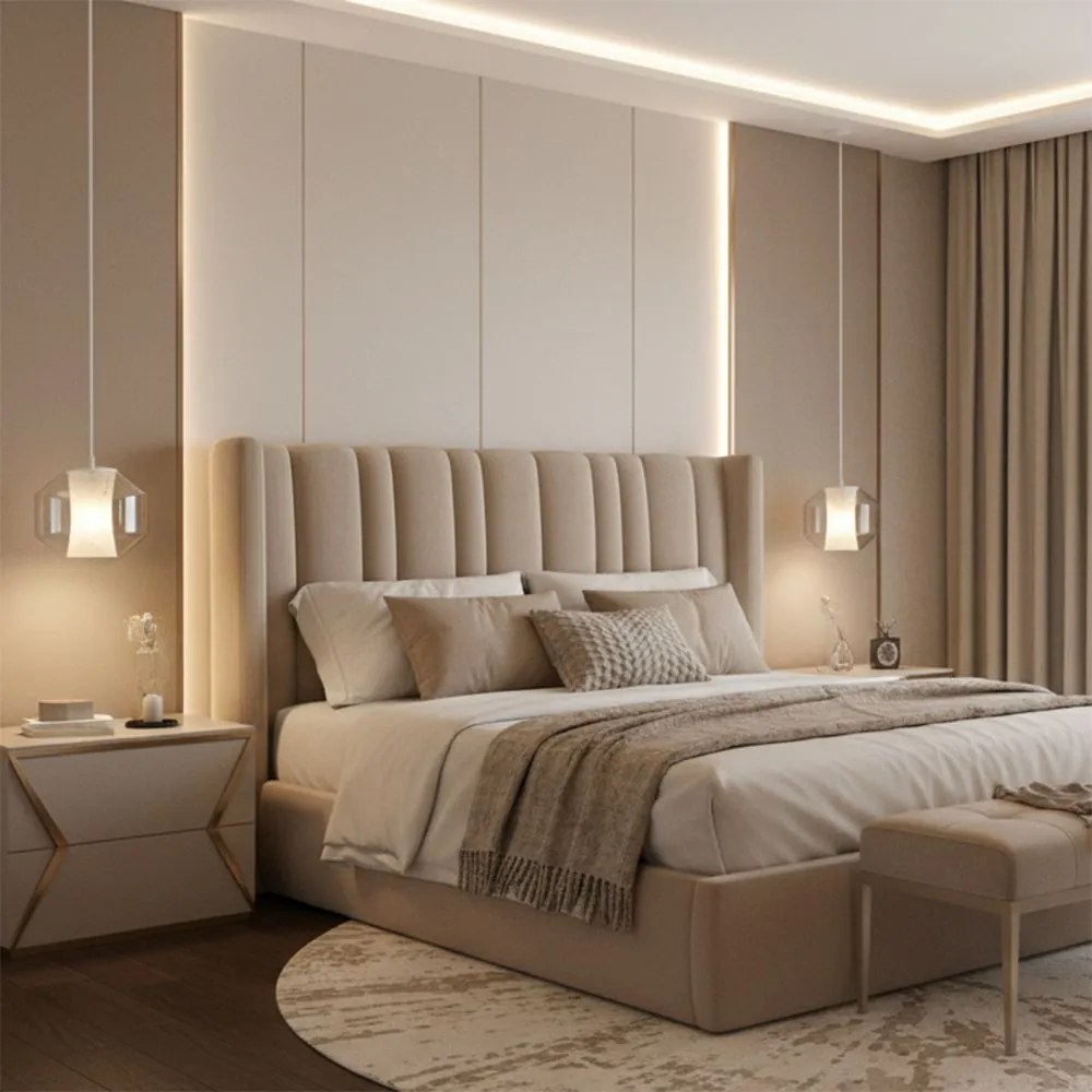 Toolight - závesné svietidlo MARBLE E27 60W APP908-1CP, imitácia mramoru, OSW-06674