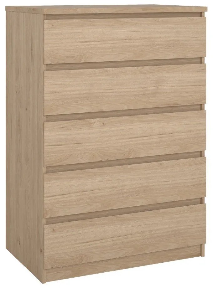 Komoda v dekore duba v prírodnej farbe 77x111x50 cm Naia – Tvilum