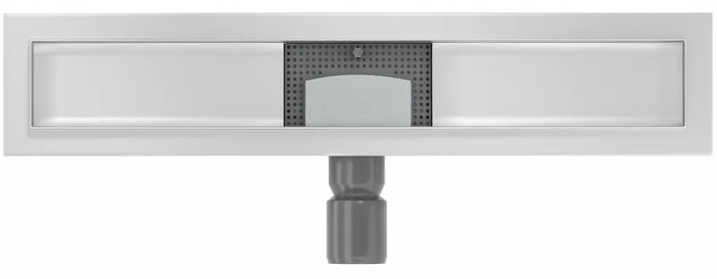 Mexen Flat nerezový sprchový žľab 60 cm - telo žľabu bez krytu, 1015060