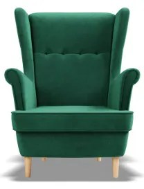 Kreslo VELO Mini fľaškovo zelené