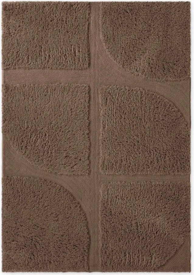 Hnedý ručne tkaný koberec 80x150 cm Lambeth Jasper – Ted Baker