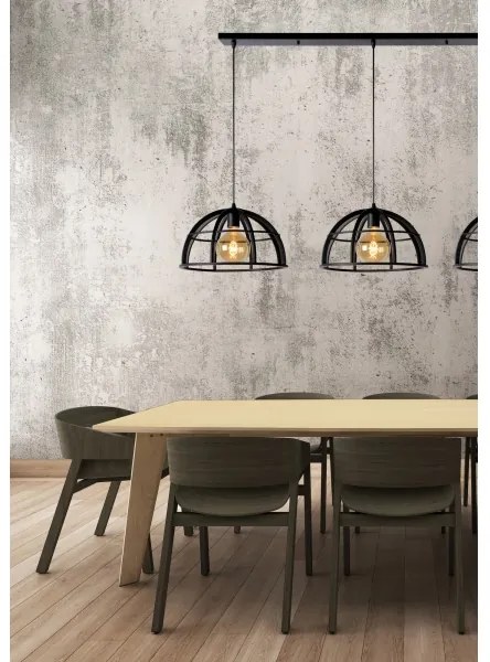 Lucide 76464/03/30 - Luster na lanku DIKRA 3xE27/60W/230V