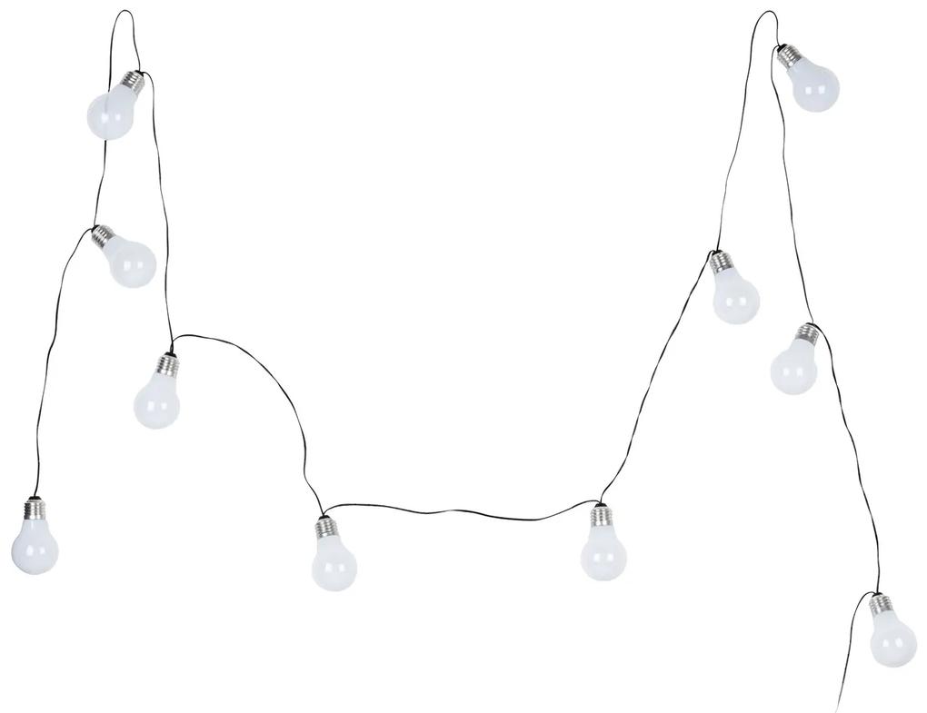 LIVARNO home LED svetelná reťaz s 10 žiarovkami (biela) (100348613)