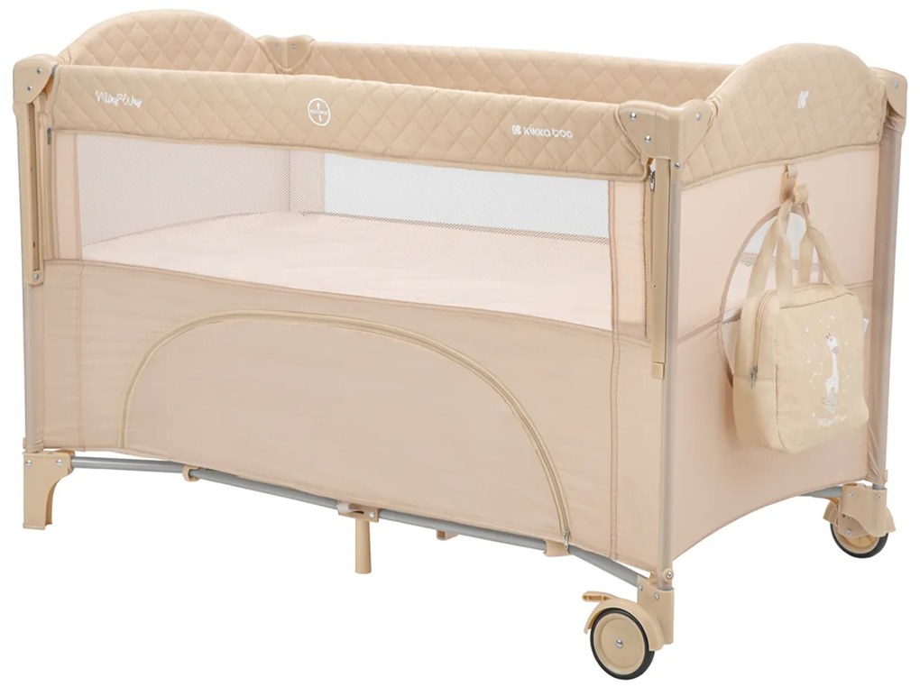 Postieľka cestovná Milky Way Beige