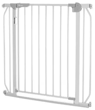 Lionelo - Bezpečnostná bránka TRUUS SLIM LED 1xAAA sivá