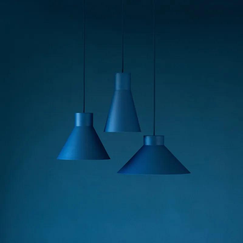 Závesná lampa Smusso S, modrá