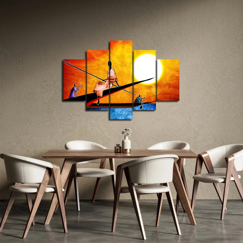 Obraz dobovej starovekej maľby (150x105 cm)