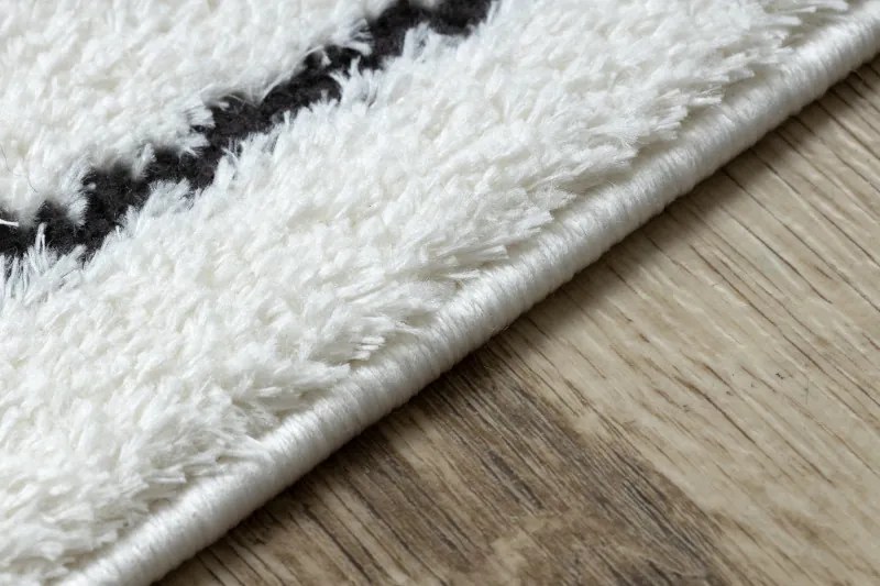 Kusový koberec Mode 8587 geometric cream/black, 200x290, béžová, chodba / predsieň, Dywany Łuszczów