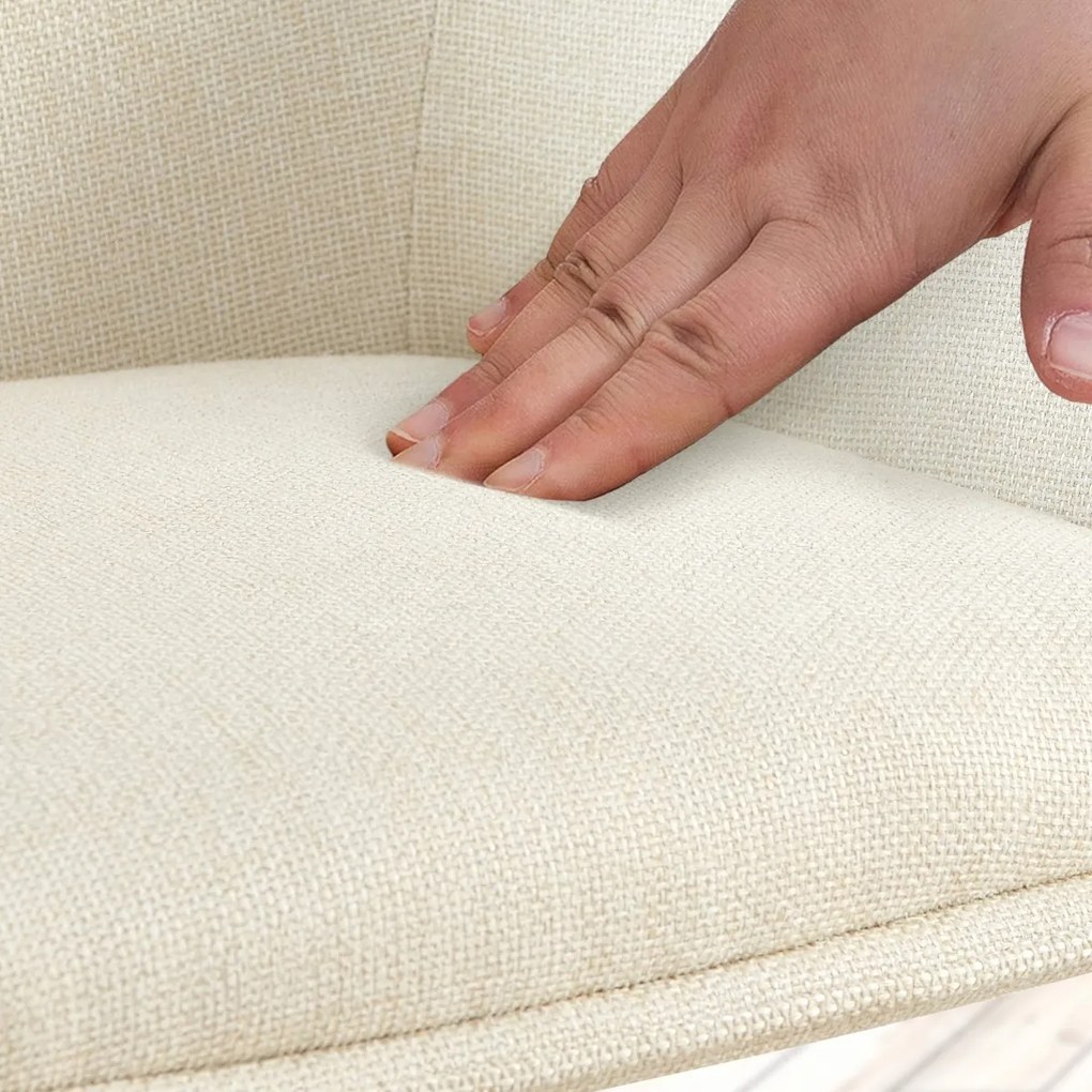 Židle Tipton, látka - krémová