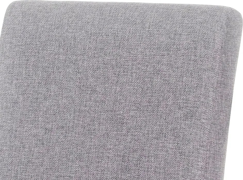 Jedálenská stolička Tempa Mini, svetlo šedá tkanina