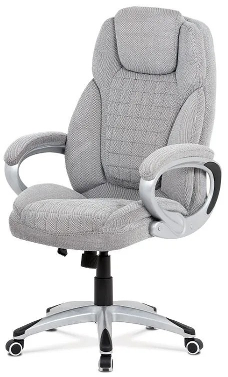 Kancelárske kreslo KA-G196 SIL2, látka sivá