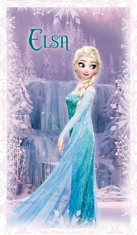CTI Osuška Frozen (Ľadové kráľovstvo) Elsa Cascade 70x120 cm