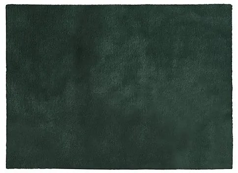 Zelený kožušinkový koberček Marcelo 150x75cm