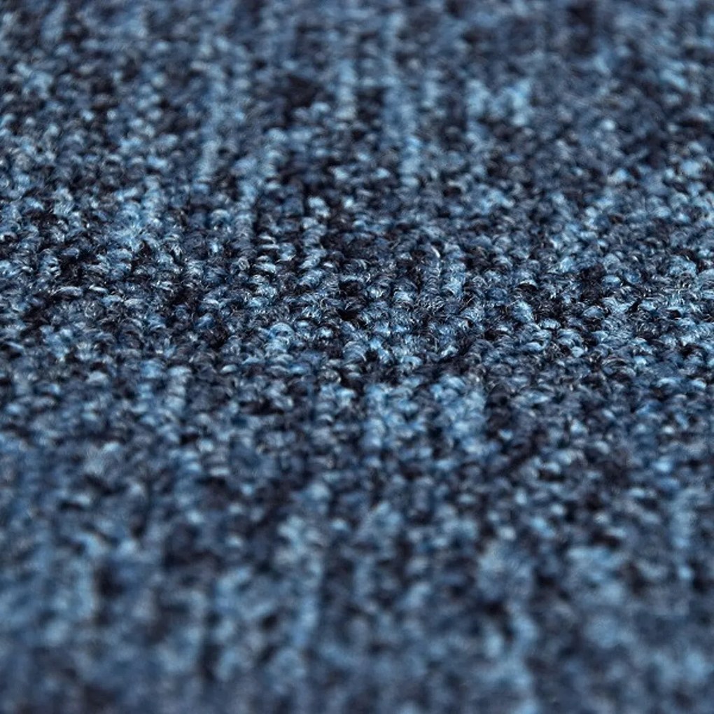 Kobercový štvorec Coral 58360-50 modrý 50 x 50 cm, chodba / predsieň, Tapibel