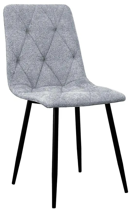 Stolička Naomi Tmavošedá Borg 08