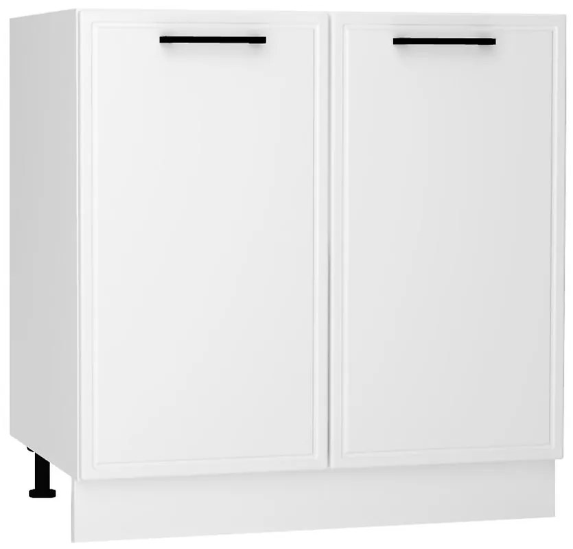 Kuchynské skrinka Emily D80 biely hrášok mat