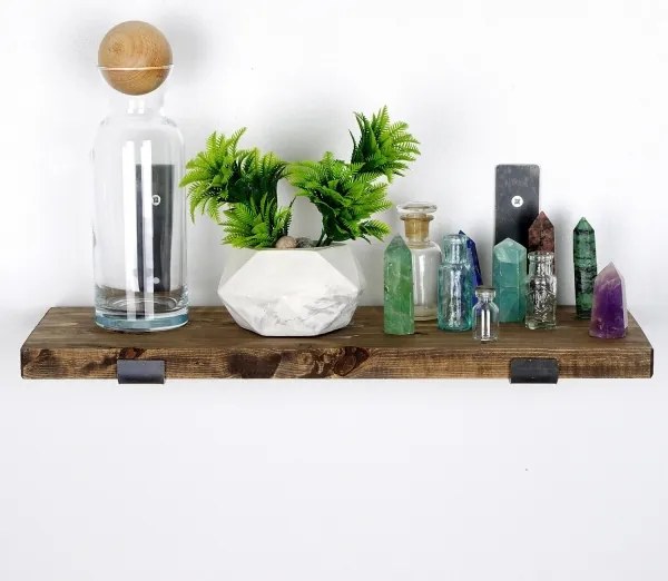 Nástenná polica 16x40 cm smrek