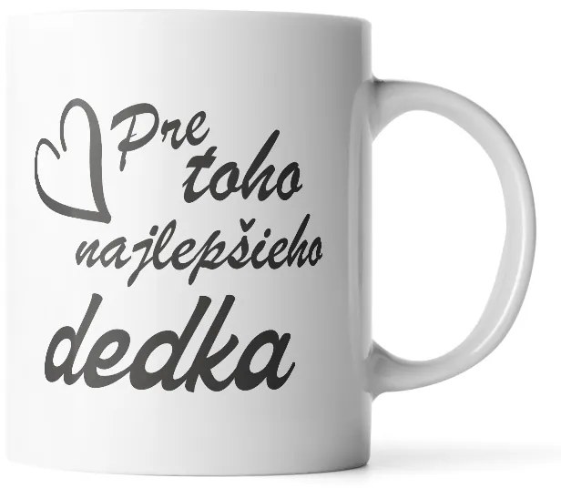 Sablio Hrnek Pro toho nejlepšího dědečka - 200 ml - espresso