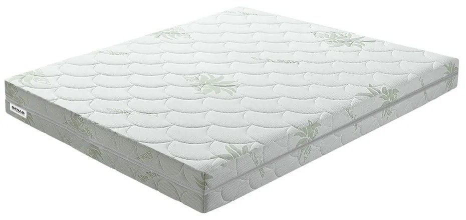 Tvrdý/stredne tvrdý penový obojstranný matrac 160x200 cm BonHarmony HR BIO - BENAB